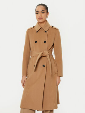 MAX&Co. MAX&Co. Вълнено палто 2516011031200 Кафяв Regular Fit