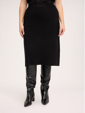 Fiorella Rubino Fiorella Rubino Gonna midi 1607L000548N033 Nero Regular Fit