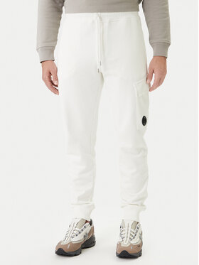 C.P. Company C.P. Company Jogginghose 20CMSP067A110044G Écru Regular Fit