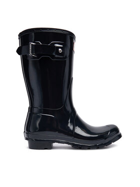 Hunter Hunter Гумени ботуши Org Short Gloss WFS1000RGL Тъмносин
