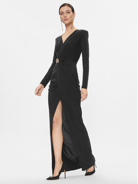 Elisabetta Franchi Elisabetta Franchi Večerní šaty AB-493-37E2-V720 Černá Regular Fit