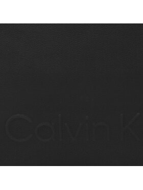 Calvin Klein Ročna Torba Ck Connect Tote Pu K40K401001 Črna