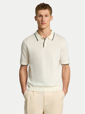 Selected Homme Selected Homme Polo 16096391 Μπεζ Regular Fit