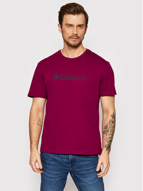 Columbia Columbia T-Shirt Basic Logo 1680053 Violett Regular Fit