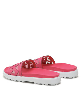 Tommy Hilfiger Natikače Th Elevated Flat Sandal FW0FW07407 Ružičasta