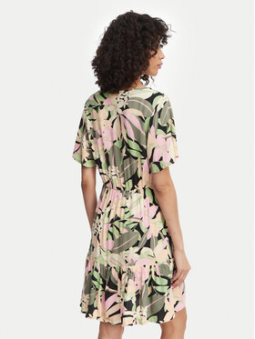 Roxy Roxy Sommerkleid Sea Symphony Again ERJWD03769 Bunt Regular Fit