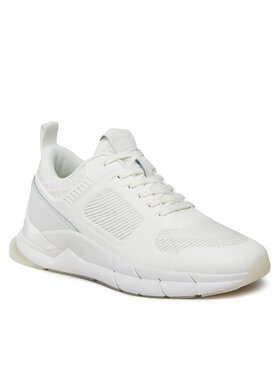 Calvin Klein Calvin Klein Сникърси Lace Up Runner - Caged HW0HW01996 Бял