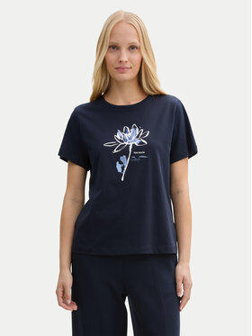 Tom Tailor Tom Tailor T-Shirt 1045534 Granatowy Regular Fit