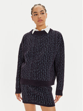 Patrizia Pepe Patrizia Pepe Sweater 2K0268 K210 Sötétkék Regular Fit
