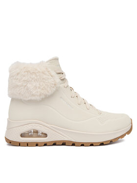 Skechers Skechers Īsie zābaki Uno Rugged 167274/OFWT Écru
