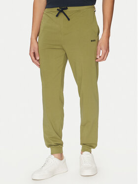 BOSS BOSS Spodnie dresowe Mix&Match 50515305 Zielony Regular Fit