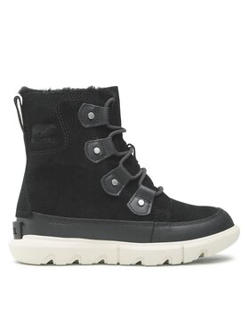 Sorel Sorel Čizme za snijeg Explorel II Joan Faux Fur Wp NC4462-010 Crna