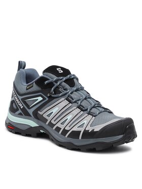 Salomon Salomon Туристически X Ultra Pioneer GORE-TEX L47170200 Сив