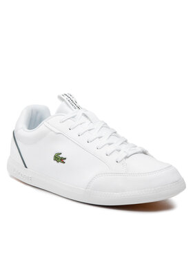 Lacoste Lacoste Sneakersy Graduate Cap 0121 2 Sma 7-42SMA00151R5 Biały