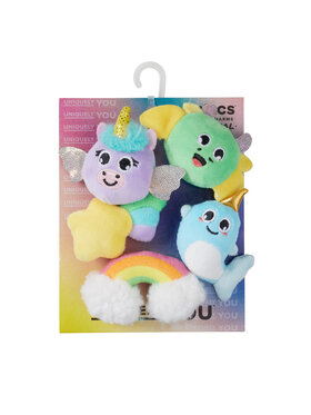 Crocs Crocs Accesorii pentru pantofi Jibbitz Magical Plush Friends 5 Pack 10012954 Colorat