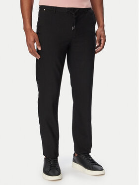BOSS BOSS Szövet nadrág Kane1 50557859 Fekete Regular Fit