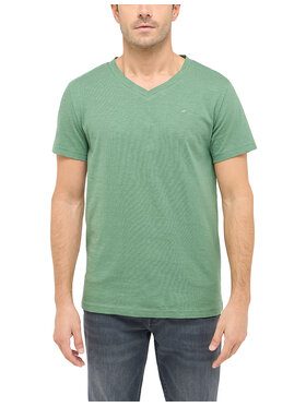 Mustang Mustang T-Shirt AMADO Zielony Slim Fit
