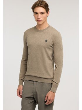 Trussardi Trussardi Cardigan M2438000303N006 Crema Regular Fit