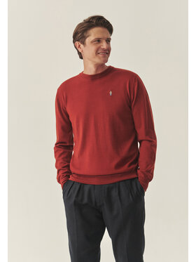 TATUUM Tatuum Sweter JACK Pomarańczowy Classic Fit
