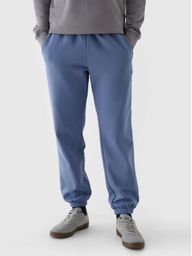 4F 4F Spodnie dresowe 4FWMM00TTROM1140-32S Niebieski Regular Fit