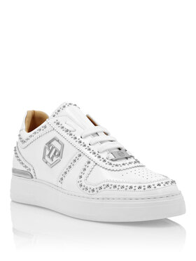PHILIPP PLEIN PHILIPP PLEIN Sneakersy 19029 Biela