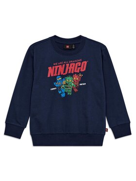 LEGO LEGO Bluză Ninjago 11010944 Bleumarin Regular Fit