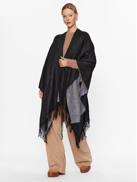 Liu Jo Liu Jo Poncho 2F3091 T0300 Nero Relaxed Fit