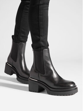 DKNY DKNY Bokacsizma Patria K3340304 Fekete