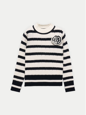 Abel & Lula Abel & Lula Πουλόβερ 5829 Λευκό Regular Fit