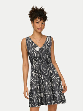 ONLY ONLY Sommerkleid Nova 15323197 Grau Regular Fit