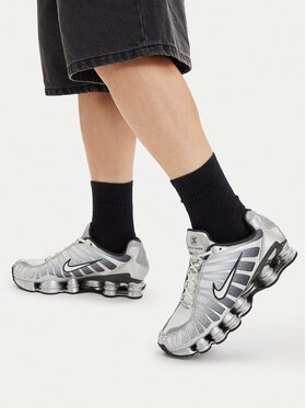 Nike Nike Снікерcи Shox TL Print IH4466 095 Світло-сірий