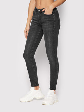 Calvin Klein Jeans Calvin Klein Jeans Jeansy Skinny Fit Mid Rise J20J214099 Czarny Skinny Fit