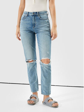 American Eagle American Eagle Jeansy 043-0436-3065 Modrá Relaxed Fit
