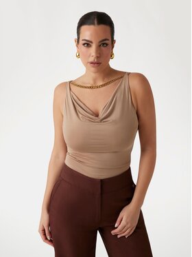 Marciano Guess Marciano Guess Top 173771 Beżowy Classic Fit