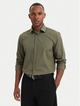 HUGO HUGO Ing Kenno 50289499 Sötétzöld Slim Fit