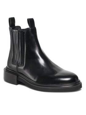 Calvin Klein Calvin Klein Bottines Chelsea Chelsea Boot Lth HM0HM00863 Noir