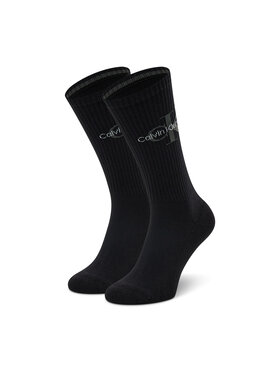 Calvin Klein Calvin Klein Vysoké pánske ponožky 701218732 Čierna