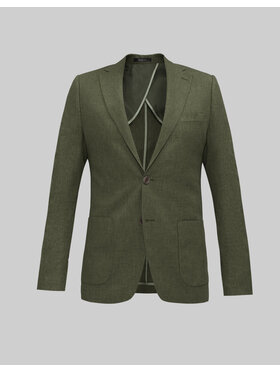 Borgio Borgio Marynarka almese Zielony Slim Fit