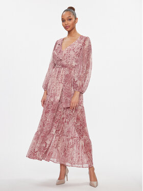 ViCOLO ViCOLO Rochie de zi TR0280 Roz Regular Fit