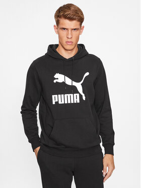 Puma Puma Bluza Classics Logo 530084 Czarny Regular Fit