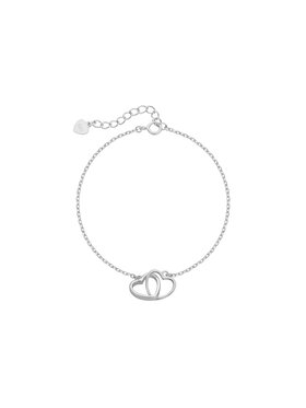 Alicja&Maria Jewellery Alicja&Maria Jewellery Bransoletka Duo silver Srebrny