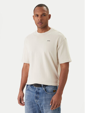 G-Star Raw G-Star Raw Tricou Rib D28699-C812 Alb Relaxed Fit