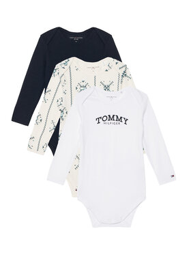 Tommy Hilfiger Tommy Hilfiger Komplet body dziecięcych Monotype KN0KN02198 Kolorowy