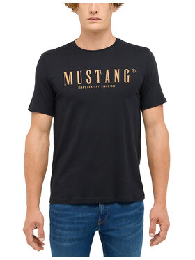 Mustang Mustang T-Shirt Style Austin Czarny Regular Fit