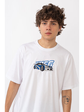 Kamuflage Kamuflage T-Shirt Wanted Biały Comfortable Fit