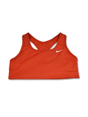 Nike Nike Biustonosz sportowy Swoosh Pro-padded Bra Wmns Czerwony