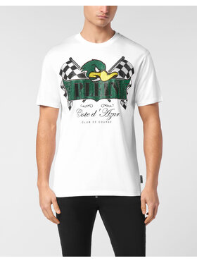 PHILIPP PLEIN PHILIPP PLEIN T-shirt 23525 Bianco Regular Fit