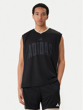 adidas adidas Tank top Stadium JZ9441 Čierna Loose Fit