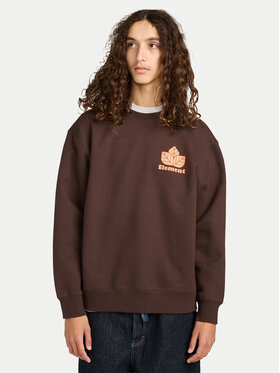 Element Element Sweatshirt Sporting Cr ELYSF00308 Braun Regular Fit
