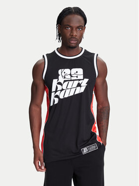 Karl Kani Karl Kani Tank-Top Signature Colorblock Basketball PD00005368 Schwarz Regular Fit